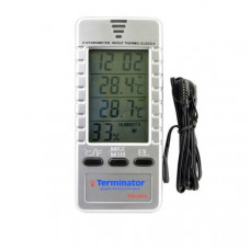 TempTec Thermo-Hygrometer-Clock 4in1