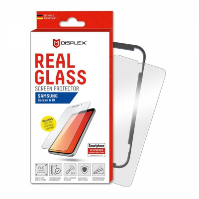 DISPLEX REAL GLASS 2D SAMSUNG A10 WITH APPLICATOR