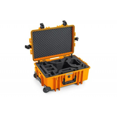 B&W Case type 6700 for DJI Phantom 4 RTK / Pro / Advanced / Obsidian orange