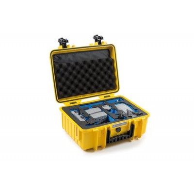 B&W Case type 4000 for DJ Mavic Air 2 / Air 2S yellow