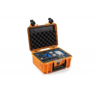 B&W Case type 3000 for DJ Mavic Air 2 / Air 2S orange