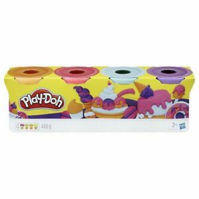 Hasbro Play-Doh Sweet Color Tubs (Pack of 4) (E4869)