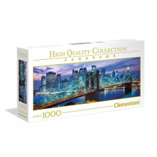 AS Clementoni Puzzle - High Quality Collection Panorama - Brooklyn Bridge (1000pcs) (1220-39434)