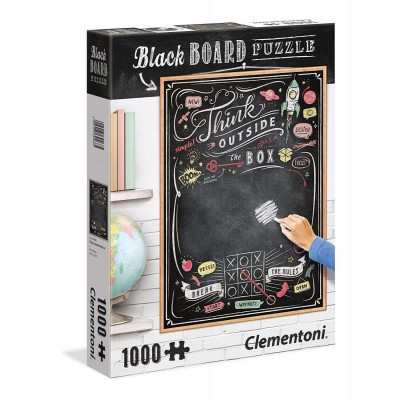 AS Clementoni Writable Black Board Puzzle - Think out of the Box (1000pcs) (1260-39468)