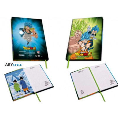 Abysse Dragon Ball Broly - Broly Vs Goku & Vegeta A5 Notebook (ABYNOT061)