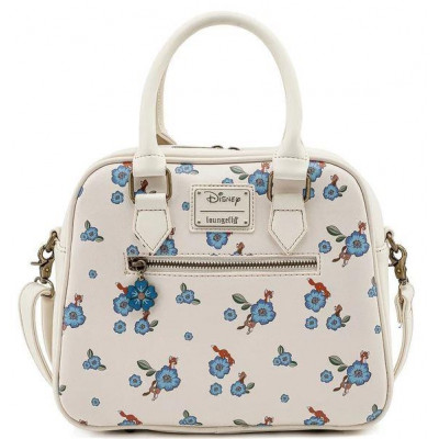 Loungefly: Disney - Fox And Hound AOP Floral Crossbody (WDTB2177)