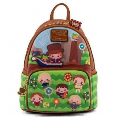 Loungefly WB Charlie and the Chocolate Factory 50Th Anniversary Mini Backpack (WWOBK0003)