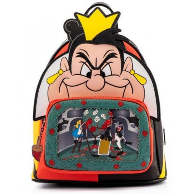 Loungefly Disney Villains Scene Series Queen Of Hearts Mini Backpack (WDBK2068)