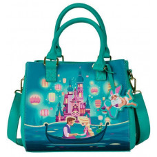 Loungefly LF Disney Tangled Princess Castle Cross Body Bag (WDTB2475)