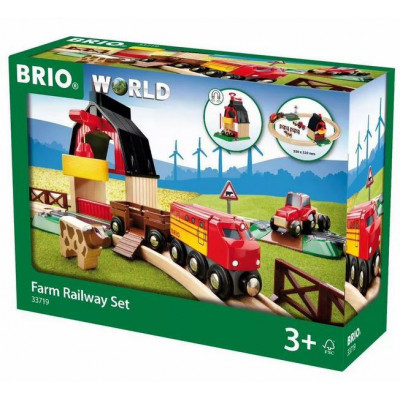 Brio World: Σιδηροδρομικό Σετ Φάρμα (33719)