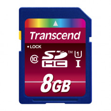 Transcend SDHC               8GB Class10 UHS-I 600x Ultimate