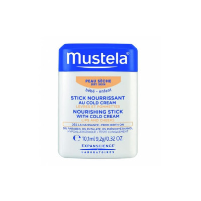 Mustela Nourishing Stick With Cold Cream Dry Skin 10ml