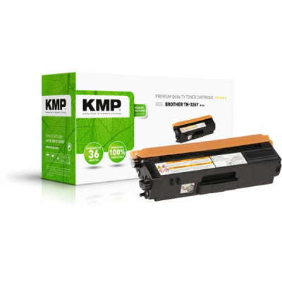 KMP B-T64 Toner yellow compatible with Brother TN-326 Y