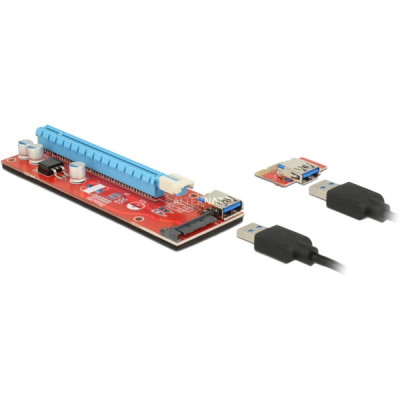 Riser Card PCI x1 > x16 USB Kabel