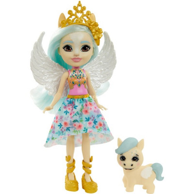 Enchantimals Royals Paolina Pegasus Puppe & Wingley