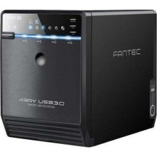 FANTEC QB-35US3-6G black 4x3,5 SATA HDD USB3.0 eSATA