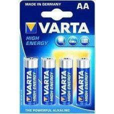1x4 Varta High Energy Mignon AA LR 6 German