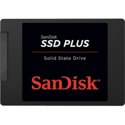 SanDisk SSD Plus           480GB R/W 535/445 MB/s SDSSDA-480G-G26