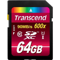 Transcend SDXC              64GB Class10 UHS-I 600x Ultimate