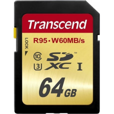 Transcend SDXC              64GB Class10 UHS-I U3 Ultimate