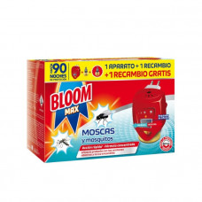 Bloom Max Flies  & Mosquitoes 1 Electric Device + 2 Refill