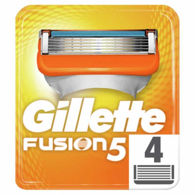 Gillette Fusion Manual Blades Pack Of 4