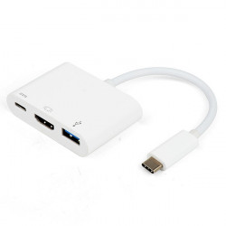 VIVANCO USB TYPE C 3 in 1 ADAPTER HDMI / HUB / CHARGING