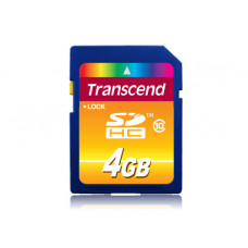 Transcend SDHC               4GB Class 10
