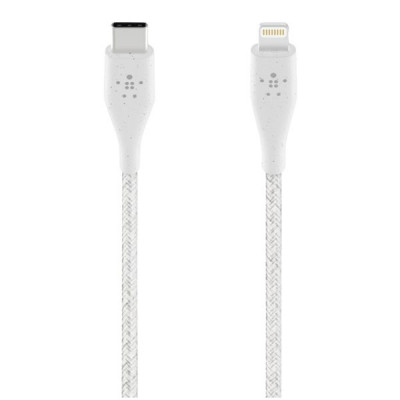 Belkin DuraTek Plus Lightning / USB-C, mfi. zert., 1,2m white