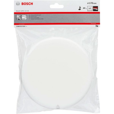 Bosch 1 Polierschwamm weich 170 mm