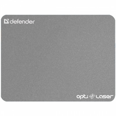DEFENDER MOUSEPAD OPTI-LASER 220X180X0.4mm silver