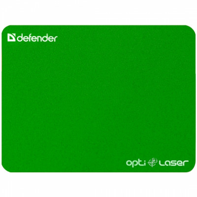 DEFENDER MOUSEPAD OPTI-LASER 220X180X0.4mm green