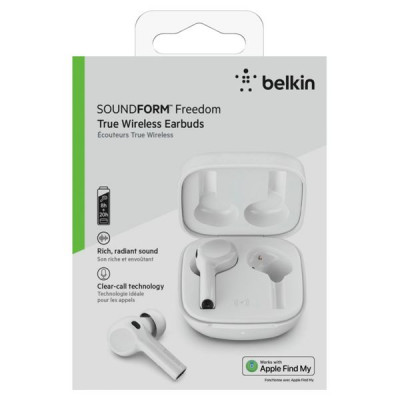 Belkin Soundform Freedom True Wireless In-Ear white  AUC002glWH