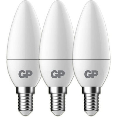 1x3 GP Lighting LED Candle E14 5,6W (40W) 470lm dimm. GP 087823