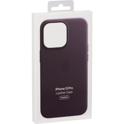 Apple iPhone 13 Pro Leather Case MagSafe - Dark Cherry