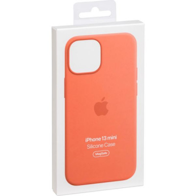 Apple iPhone 13 mini Silicone Case, MagSafe - Pink Pomelo