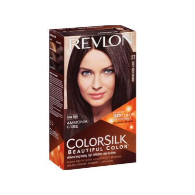 Revlon Colorsilk Ammonia Free 27 Deep Rich Brown 