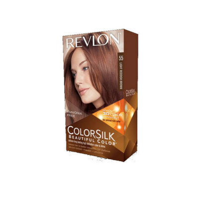 Revlon Colorsilk Ammonia Free 55 Light Reddish Brown 