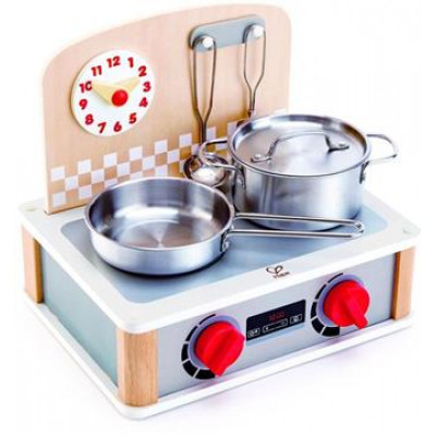 Hape Playfully Delicious Ξύλινη Κουζίνα  and  Grill Set 2 in 1 (E3151A)