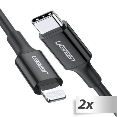 2x1 UGREEN Lightning to Type-C Cable