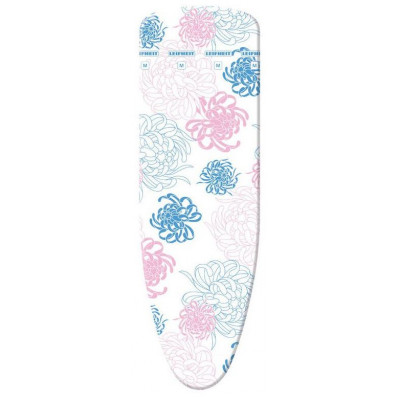 LEIFHEIT Cotton Classic M Ironing board padded top cover Pink, White