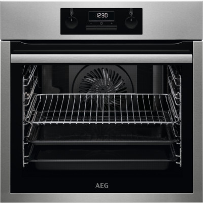Oven electric AEG BES331110M (Electronic / push-button; 3500W; Silver)