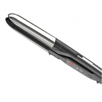 BaByliss ST495E hair styling tool Straightening iron Warm Chrome,Metallic