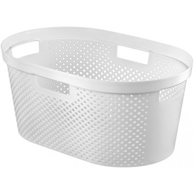 Basket for mangle CURVER Infinity 231011 (40 l; 1 chamber; white color)