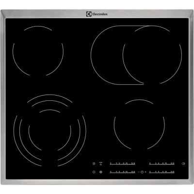 Ceramic cooktop Electrolux  EHF46547XK (4 fields; black color)