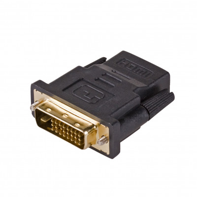 Adapter Akyga AK-AD-41 (DVI-D (Dual link) M - HDMI F; black color)