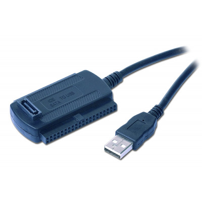 Adapter GEMBIRD AUSI01 (USB M - IDE F; black color)