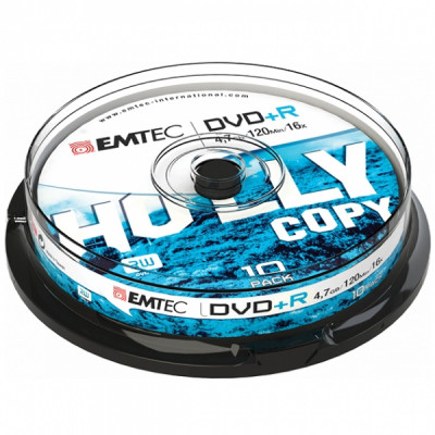 EMTEC DVD+R 4.7GB 16x CAKE BOX 10pcs