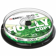 EMTEC DVD-RW 4.7GB 1-4x CAKE BOX 10pcs