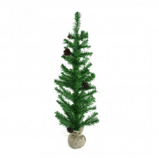 Χριστουγεννιάτικο Δέντρο 90 cm με Βάση Λινάτσα MWS17660